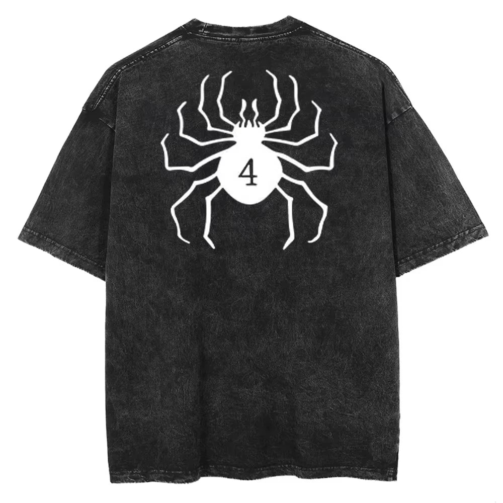 T-Shirt Berserk Logo - Vintage Manga Washed Cotton Streetwear