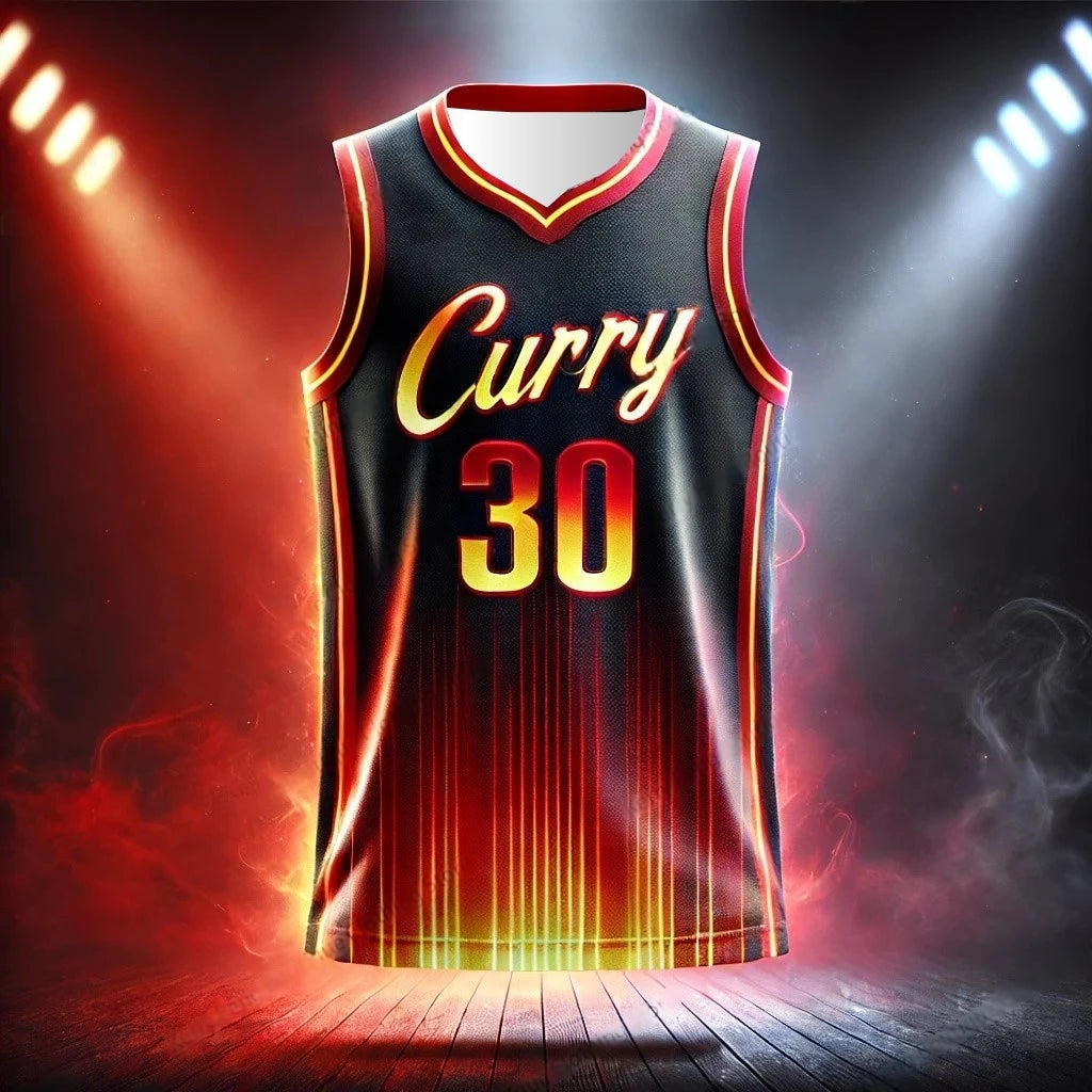 Maillot Basketball #30 - Débardeur Sport Training Uniform