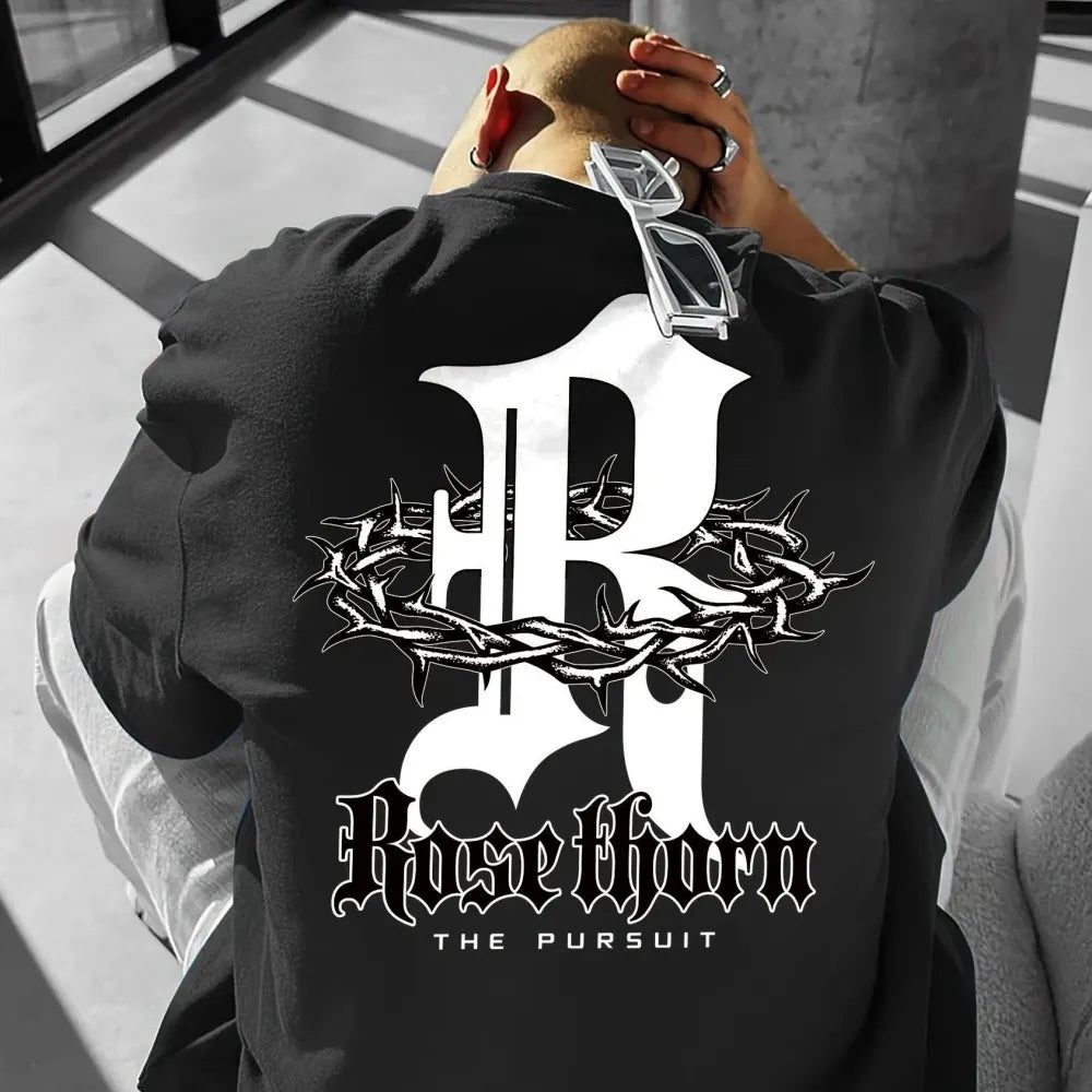 T-Shirt Letter Pattern - Polyester Respirant Outdoor Leisure