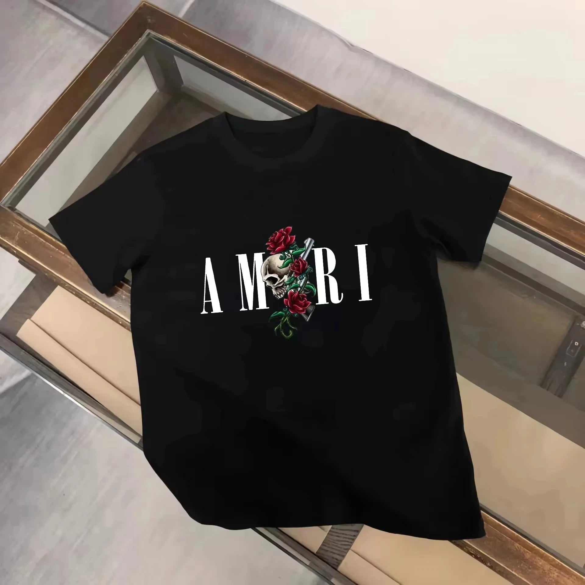 T-Shirt Y2k Graphic Print - Loose Cotton Soft Tee Été 2026