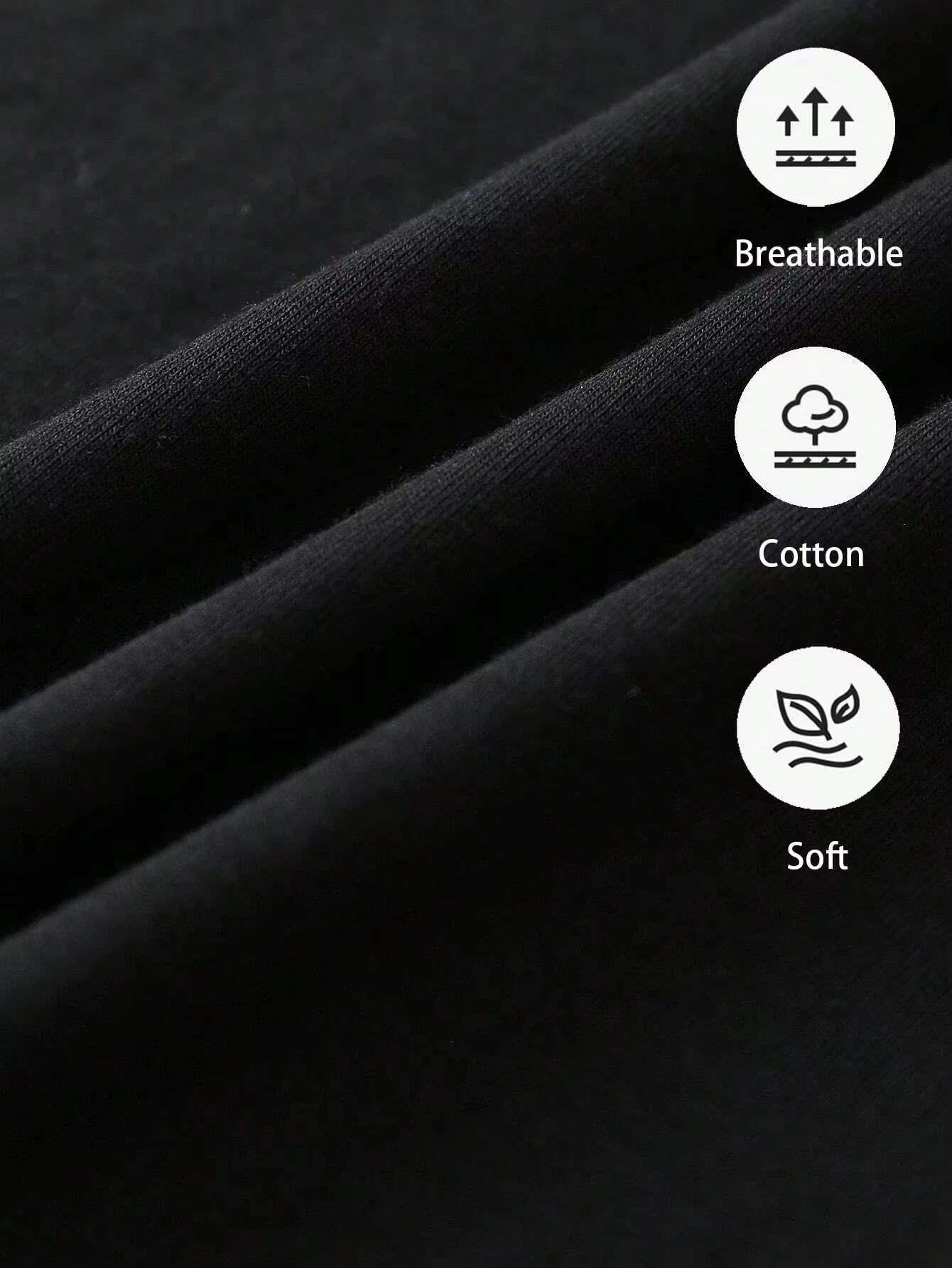 T-Shirt Cotton Sports Fashion - Loose Fit Unisexe 2025