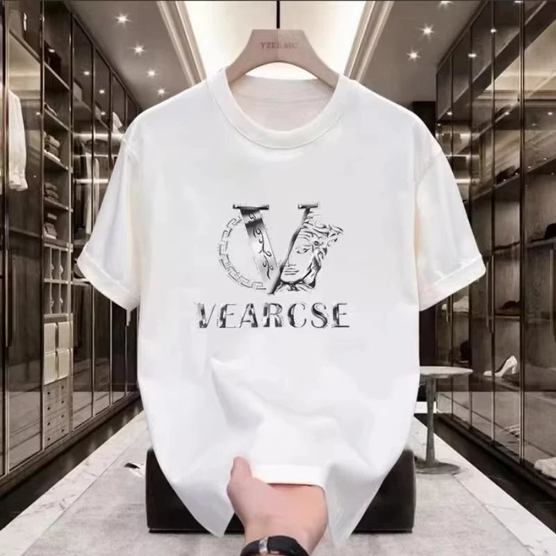 T-Shirt Oversized Luxury Graphics - Cotton Fashion Été 2026