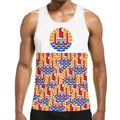 Fashion 3D Print Polynesia Tahiti Hawaiian Tank Top Men Hipster Summer Casual Quick Dry Sleeveless Loose Gym Vest Streetwear