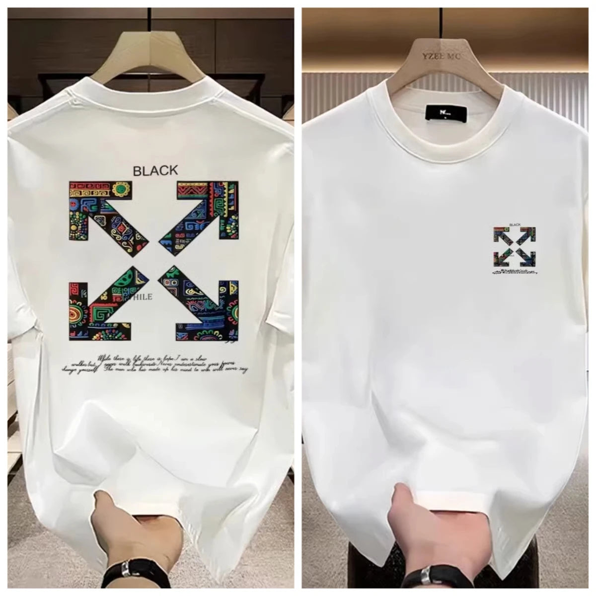 T-Shirt Hip Hop Harajuku Gothic - Oversized Cotton 2025