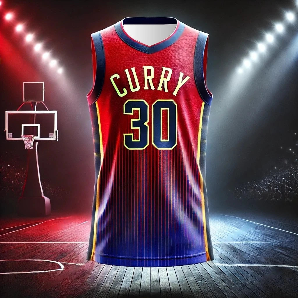 Maillot Basketball #30 - Débardeur Sport Training Uniform