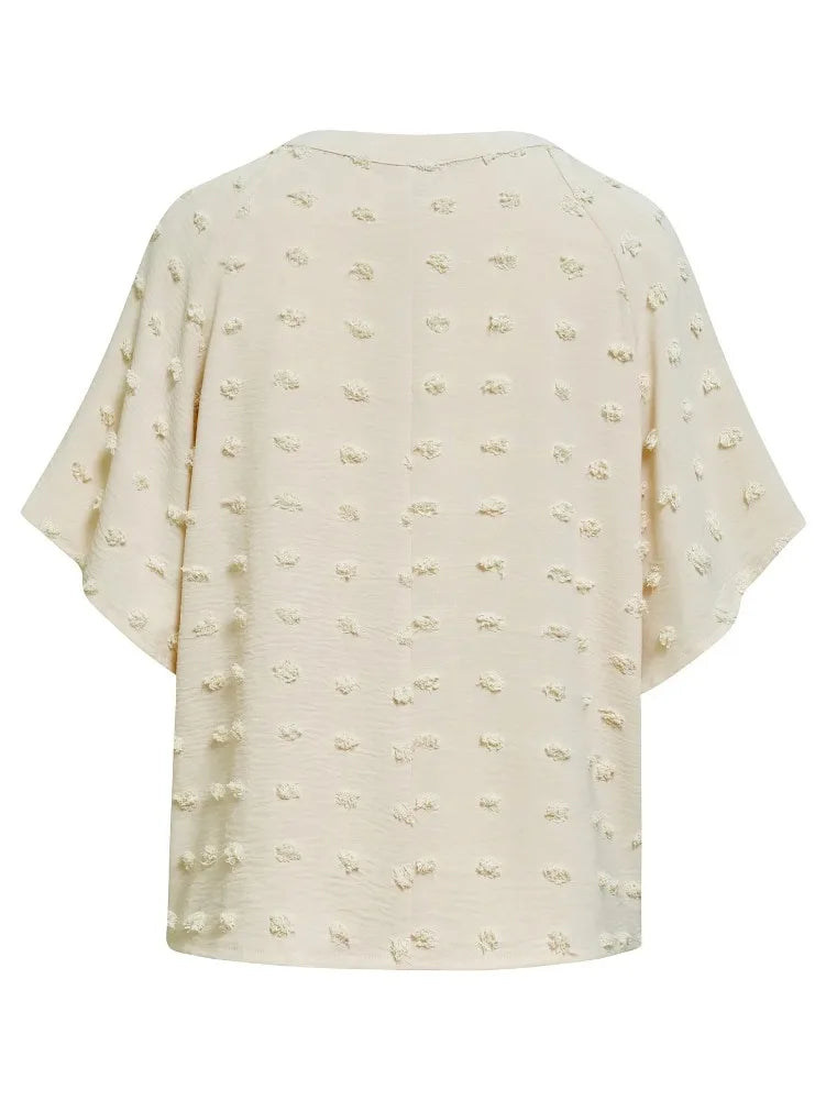 women blouse Oversized T Shirt Top Tees Non Strech Casual Regular Solid V Neck T Shirts Women's Clothing korean fashion y2k tops